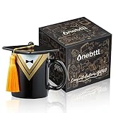 Graduation Gifts 2019 - Graduation Cap Mug as Graduation Party Supplies, Graduation Decorations, PhD Gift, Back to School, Graduation Gifts for Her and Him (with Gift Box)