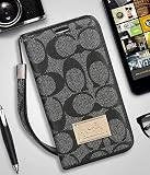 iPhone 7Plus/8Plus Wallet Case - Luxury Elegant PU Leather Monogram Classic Style Cover Compatible with iPhone 7Plus Or iPhone8 Plus(iPhone 7Plus/8Plus,Black)