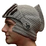 GTGJ Winter Hats Knit Caps Ears Warm Knight Helmet Woven Mask Windproof Men Women Kids
